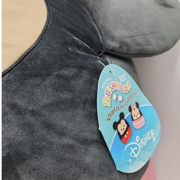 Disney Squishmallows Minnie Mouse 20" Plush Kellytoy Pillow Squish Jumbo Holiday - Picture 6 of 6